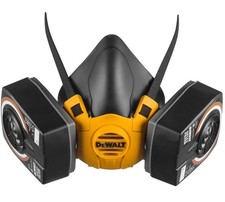 Dewalt Medium Half Mask Respirator Face Mask with A2P3 filters 