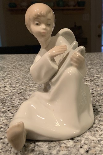 Vintage nao lladro angel - vintage,