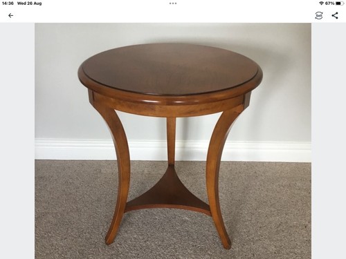 Cherry wood side tables from - 2,