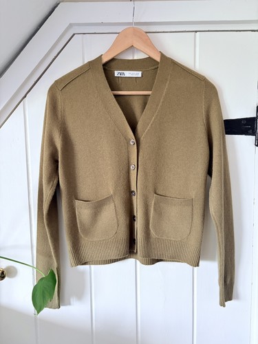 Zara pure wool - wool, green