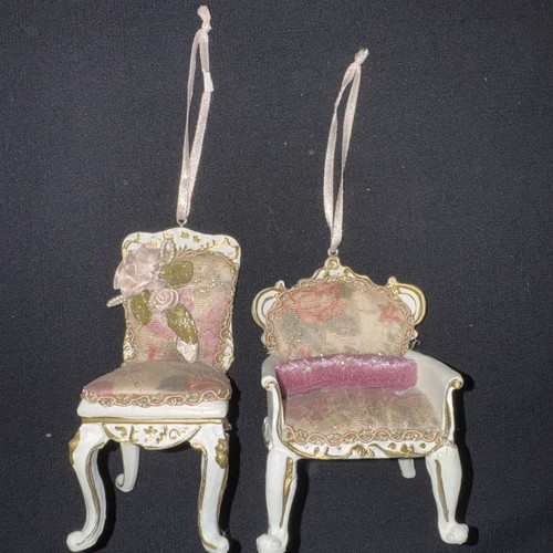 Pair vtg ornate - ornate, 1:12