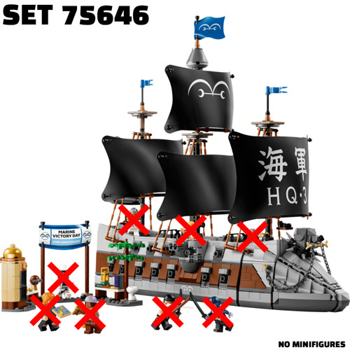 Lego one piece garp marine - garp's,