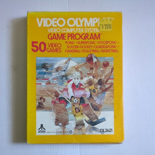 Video olympics boxed atari - olympics,