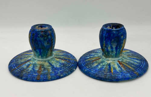 Bretby pottery pair art - pair,
