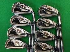TaylorMade R7 CGB MAX 2008 Iron Set 4-9,Pw,Aw 8pc Flex Stiff N.S.PRO 950GH Steel