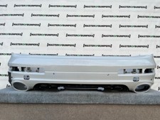 AUDI Q7 W12 V12 S LINE 2009-2015 REAR BUMPER WHITE GENUINE [A789]