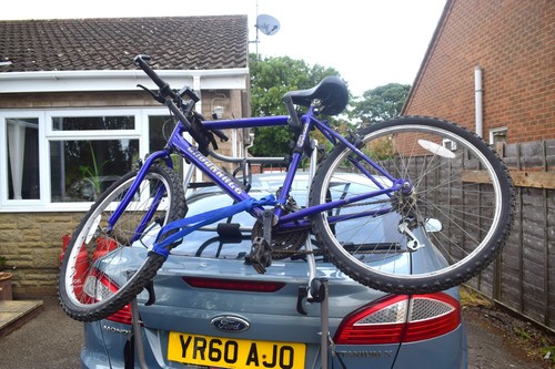 Halfords rear mounted - -, bike