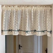 Vintage Hand Crochet Sheer