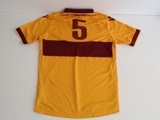 Matchworn Motherwell FC #5 Home Shirt Size L Macron
