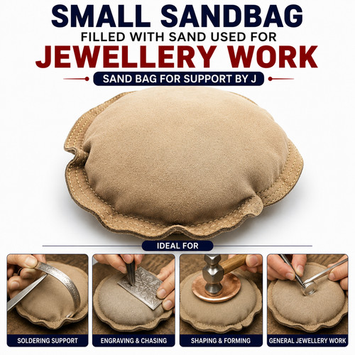 Jewellery work sand bag - work,