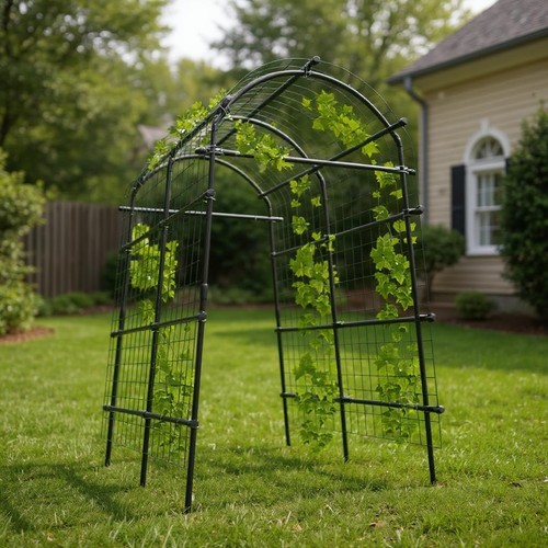 For metal garden arch - metal,