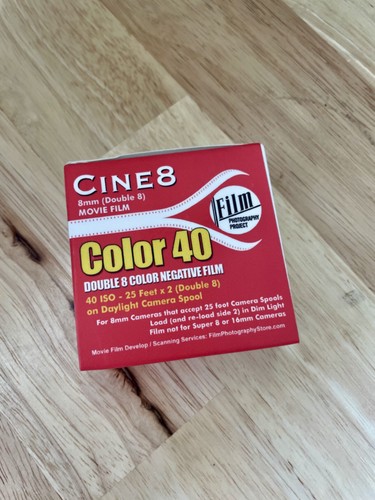 Double film cine8 color - 8,