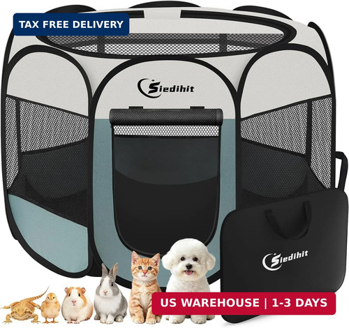 Siedihit dog cat playpen - cat,