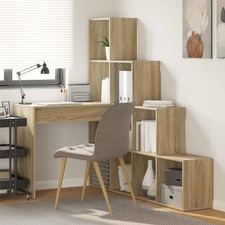WALPLUS Corner Desk Sonoma Oak