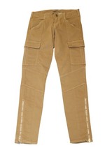 J Brand Houlihan Sahara Cargo Pants With Ankle Zip In Cotton Women Brown S