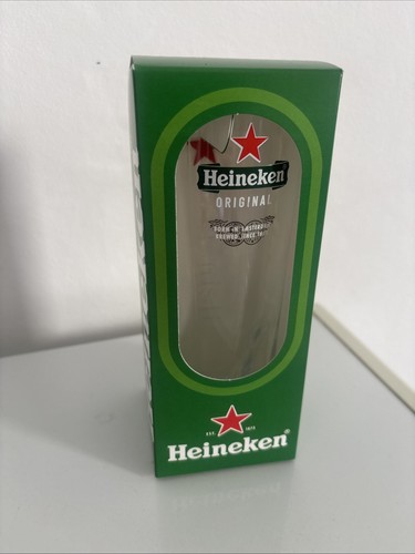 Heineken pint glasses boxed - heineken,