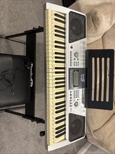 RockJam RJ-661 Electronic Piano Keyboard 61-Key with Stand and stool 