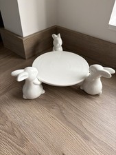 Bone china White Bunny Rabbit