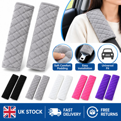 2pcs car seat belt - 2pcs, cover