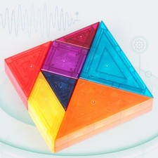 3D Magnetic Tangram Building