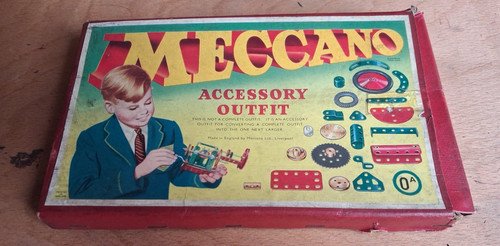 Meccano vintage 1950 0a - meccano, 1950's