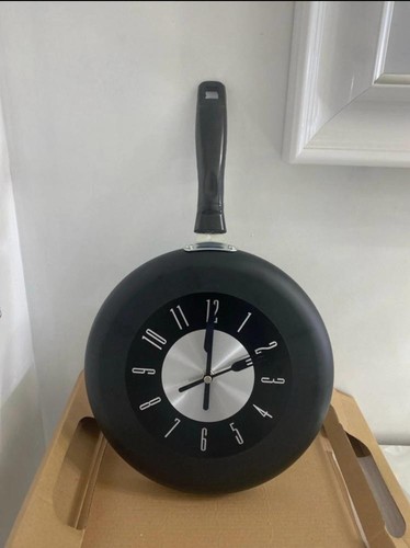 Wall clock inch metal - clock,, 10