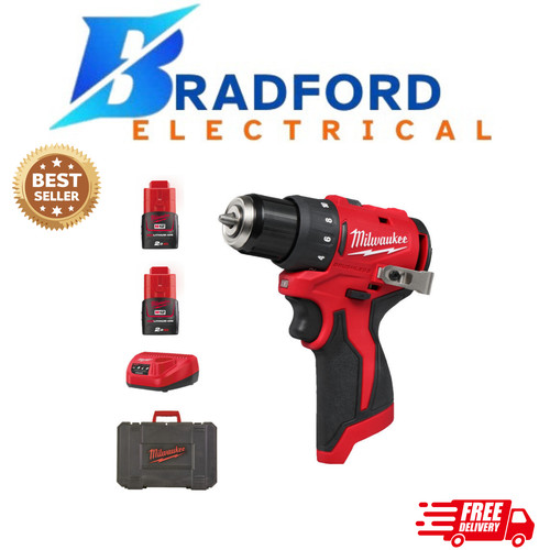 Milwaukee m12blddrc 202c 12v - milwaukee,