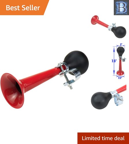 Durable red bicycle bugle - durable,