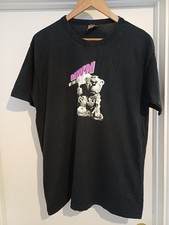 Vintage Bad Taste Bears Tshirt 2002 Tee Size L Black Logo Print Dawn of the Ted