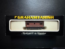 GRAHAM FARISH N  Gauge LMS Brake Van No 3001 - Boxed & pre-owned
