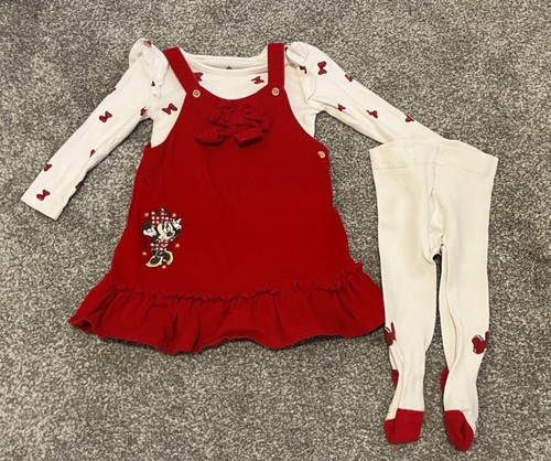 Red minnie mouse dress - red,