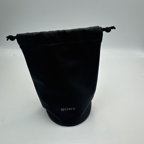 Sony soft leather pouch - sony,