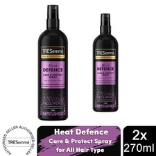 Tresemme Heat Defence Care & Protect Hair Spray for All Hair Types 270ml, 2pk