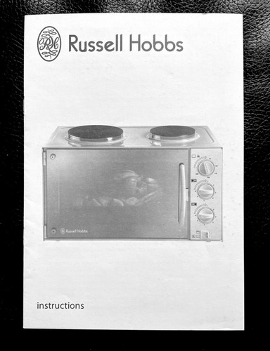 Instruction booklet for