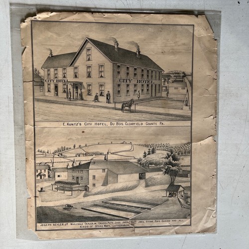 1880s atlas kuntz hotel jos - kuntz,