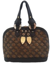 Louis Vuitton Limited Edition Brown Sequin-embellished Alma Eclipse Handbag