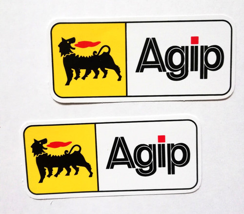 Agip decal sticker set 2 - set,