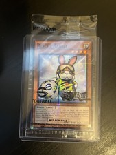 Rescue Rabbit EFC1-EN001 & Neymar Jr Token EFC1-ENTKN  YuGiOh SEALED PROMO CARDS