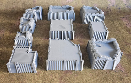 Trench blocks with - trench,