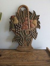 Vintage Wooden Fruit Basket