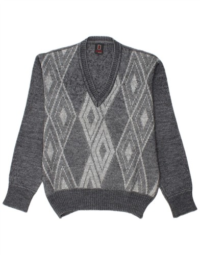 Vintage mens neck jumper - vintage, v-neck