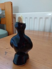 VINTAGE CERAMIC BLACK BIRD PIE