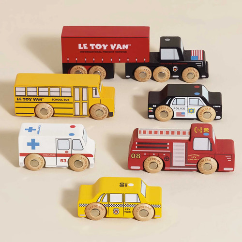 Toy van american - american, cars