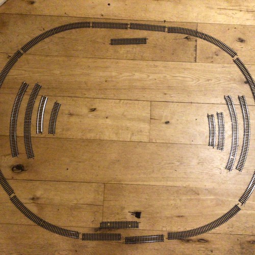 Joblot hornby oval steel - joblot,