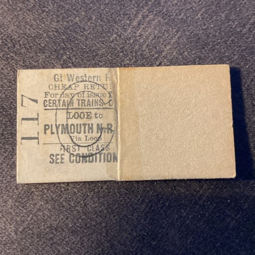 Half railway ticket - ticket,, (