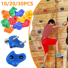 Kids Climbing Stones Rocks