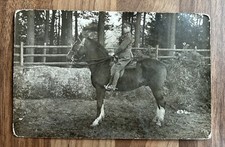 WW1 Photo Postcard. Royal Horse Artillery Soldier. Dormansland, Surrey Studio
