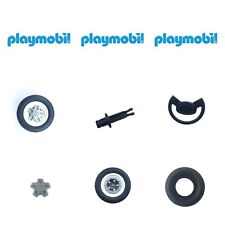 Playmobil WHEELS, AXLES and TYRES For Vehicles & Bikes [Spare Part Replacements)
