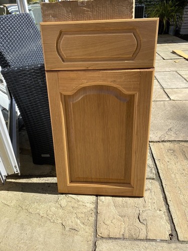 Golden oak kitchen door - oak,