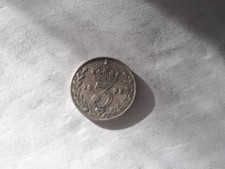 SILVER 3 THREE PENCE 1925